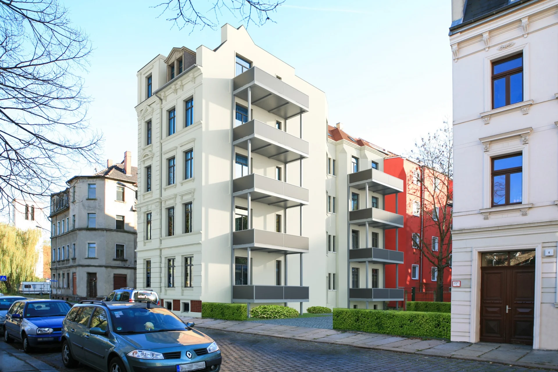Leipzig · Anger-Crottendorf – Denkmal neu gedacht, Architekturvisualisierung